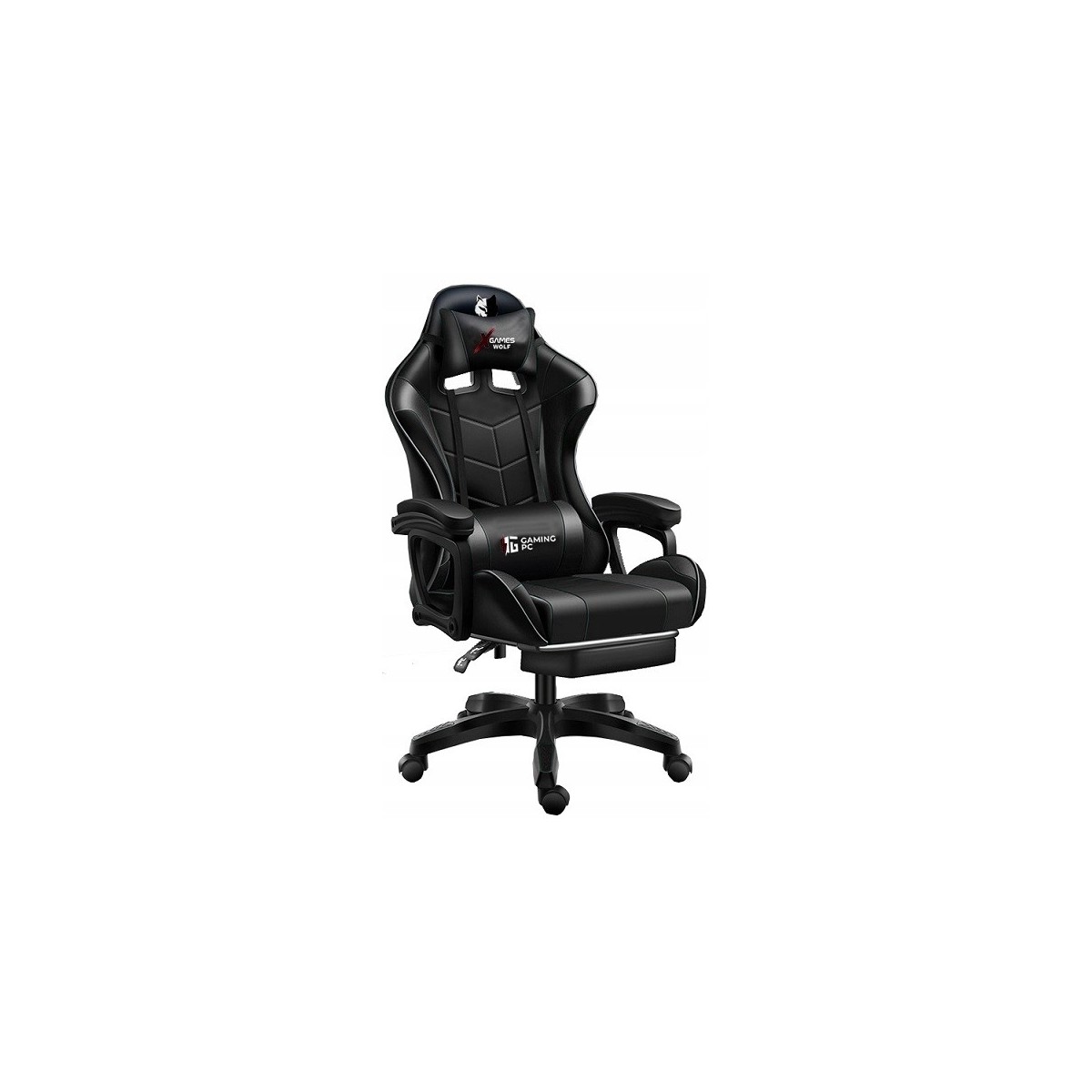 Fekete gamer szék