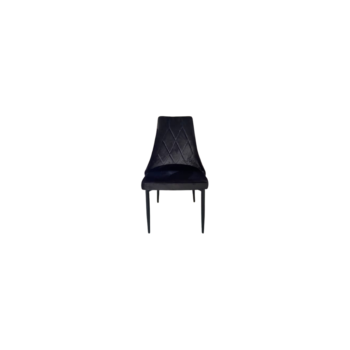 Fekete steppelt szék LR08