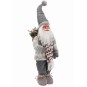 Skandináv stílusú Mikulás karácsonyi figura 60 cm