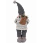 Skandináv stílusú Mikulás karácsonyi figura 60 cm