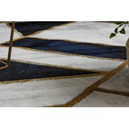 Stílusos szőnyeg arany szegéllyel
