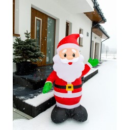Felfújható mikulás LED-világítással 125 cm