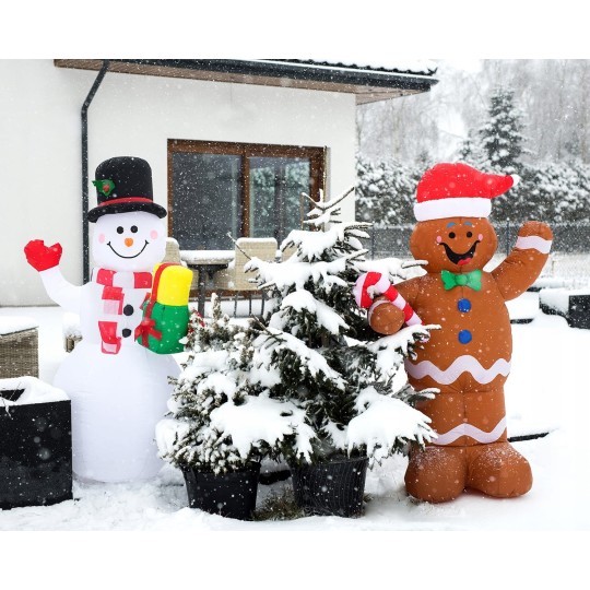 Mézeskalács LED-es háttérvilágítással 155 cm
