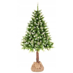 Csillag alakú karácsonyi díszek, 30 darab