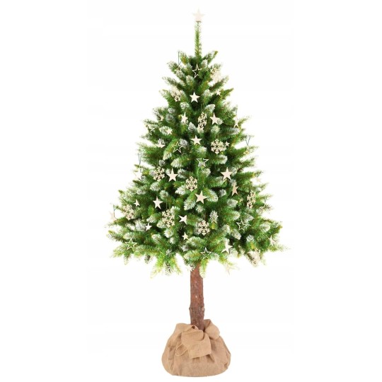 Csillag alakú karácsonyi díszek, 30 darab