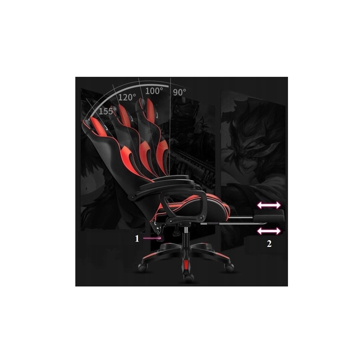 Fehér gamer szék szuper áron