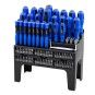 Lapos-, kereszt- és Torx-csavarhúzó készlet, 100 db