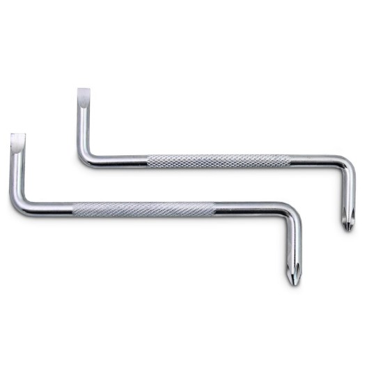 Lapos-, kereszt- és Torx-csavarhúzó készlet, 100 db