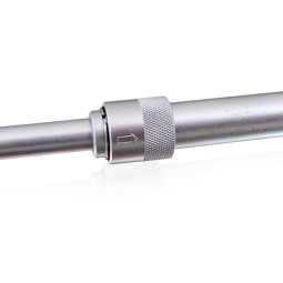 Teleszkópos reteszes racsnik 1/4" 3/8" 1/2" 90° + anyák 17 19 21 mm