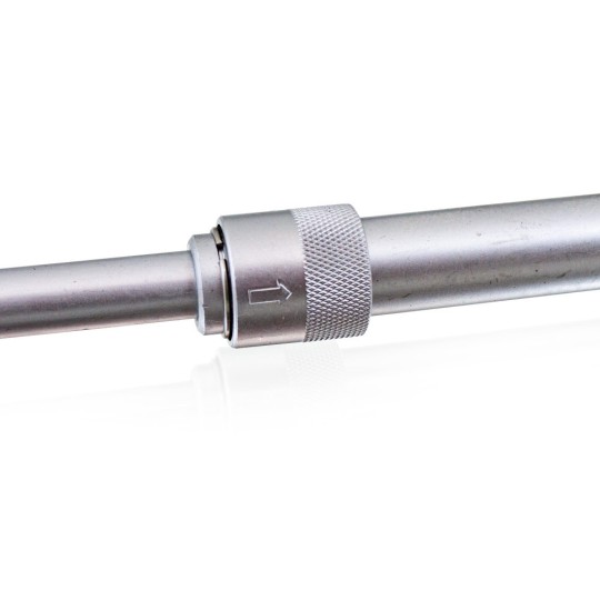 Teleszkópos reteszes racsnik 1/4" 3/8" 1/2" 90° + anyák 17 19 21 mm
