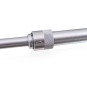 Teleszkópos reteszes racsnik 1/4" 3/8" 1/2" 90° + anyák 17 19 21 mm