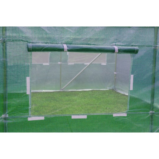 Nagy kerti fóliasátor szuper áron, 3x6 méretben