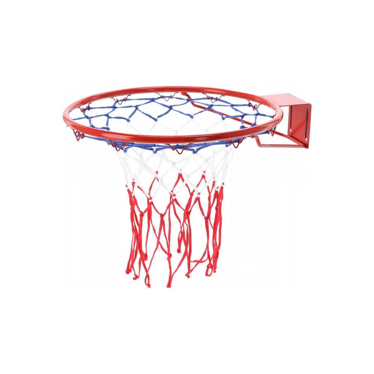 Piros-kék színű kosárlabda kosár, 45 cm