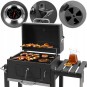 Nagy kerti faszenes BBQ-grill