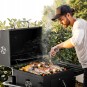 Nagy kerti faszenes BBQ-grill