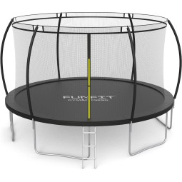 Kerti trambulin 490 cm-es belső hálóval és létrával (16FT)