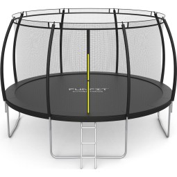 Prémium gyerektrambulin fekete színben 374 cm (12FT)