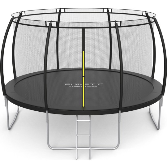 Prémium gyerektrambulin fekete színben 374 cm (12FT)
