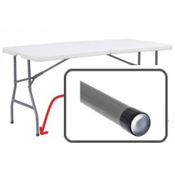 Catering összecsukható asztal fehér színben 180 x 74 x 73,5 cm