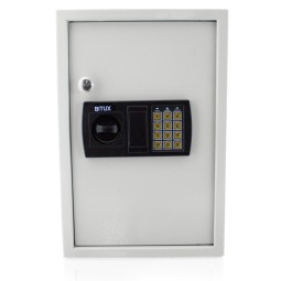 Elektronikus széf 48 kulcs számára, világosszürke színű