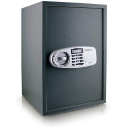 Nagy grafitszínű elektronikus trezor
