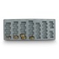 Pénzláda világosszürke színben, 30 cm