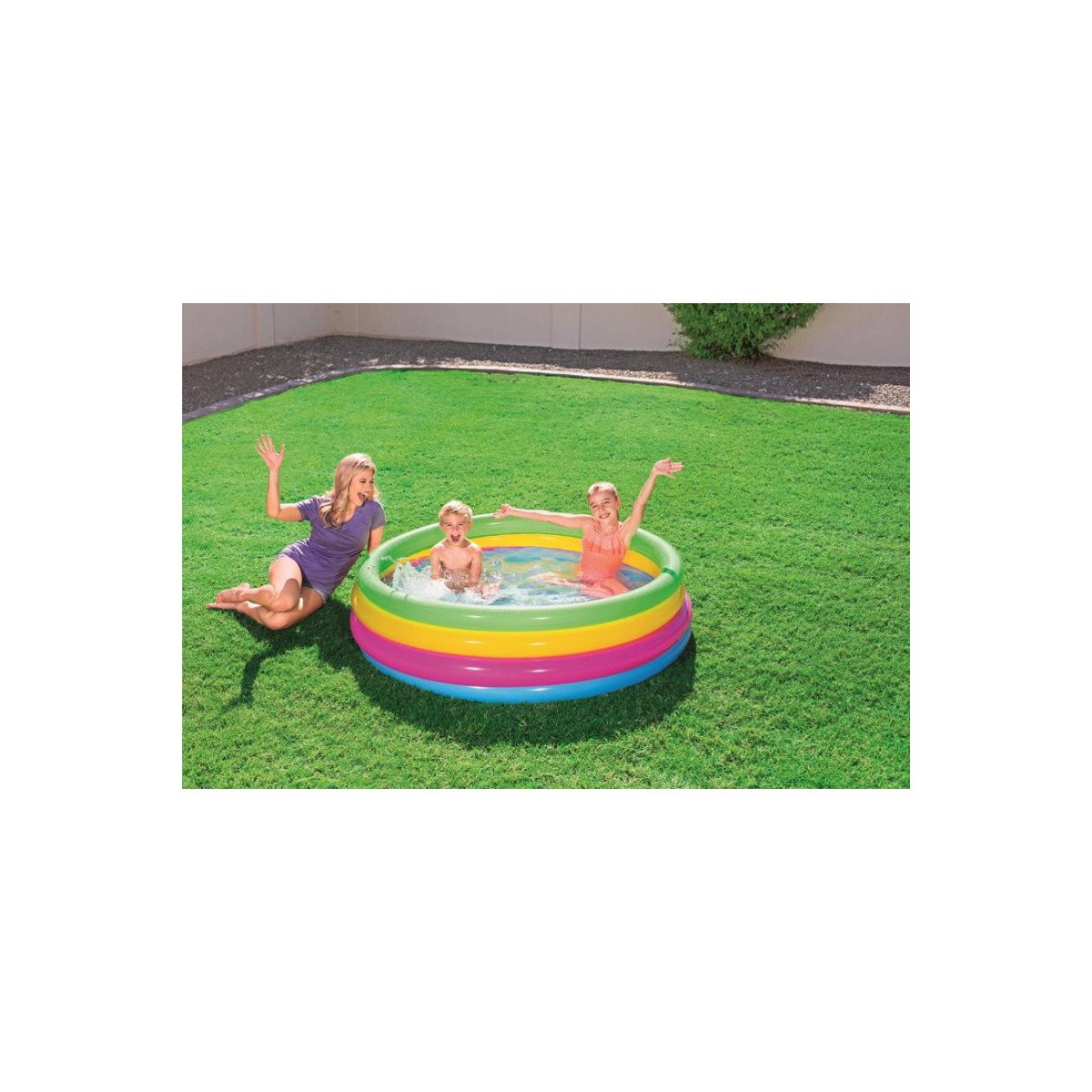 Gyerekmedence Rainbow, 157x46 cm