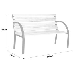 Kerti pad 120 x 60 x 80 cm
