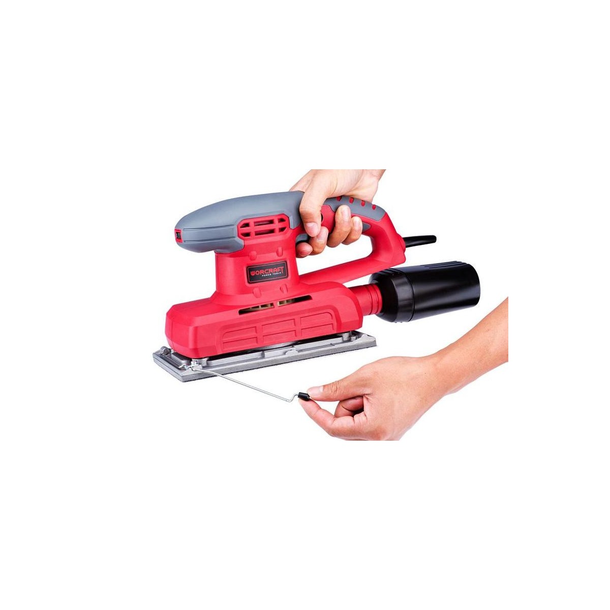 Worcraft FS-300 vibrációs csiszoló, 300 W