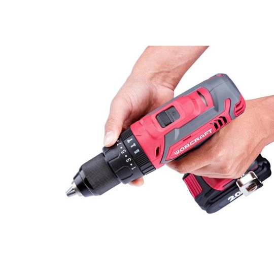 Csavarozó Worcraft CD-20LiH, 20V, 2× Li-ion 2,0 Ah