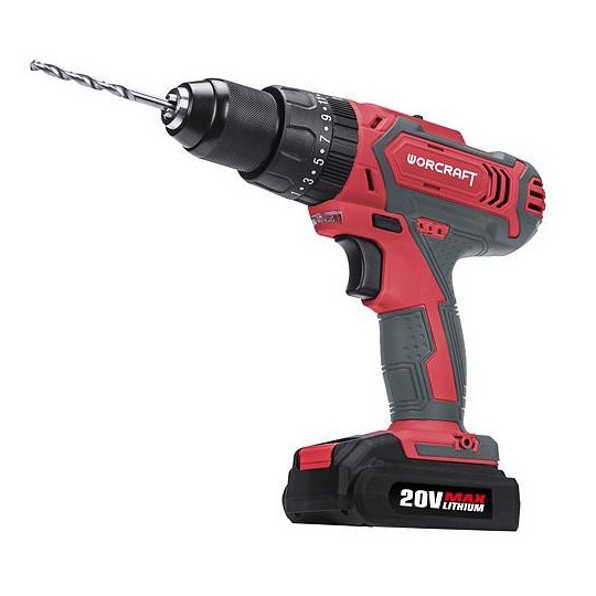 Csavarozó Worcraft CD-20LiH, 20V, 2× Li-ion 2,0 Ah