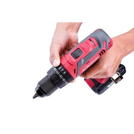 Csavarozó Worcraft CD-20LiH, 20V, 2× Li-ion 2,0 Ah