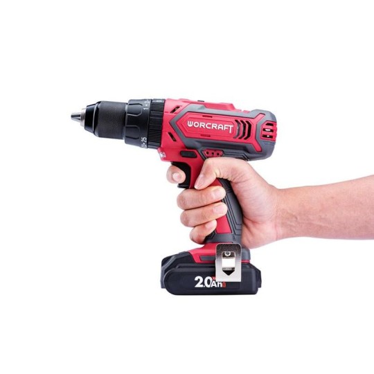 Csavarozó Worcraft CD-20LiH, 20V, 2× Li-ion 2,0 Ah