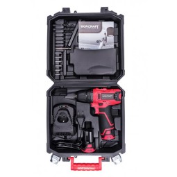 Csavarbehajtó Worcraft CD-12LiA, 2x Li-ion 1,3 Ah, koffer