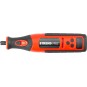 Egyenes mini csiszoló, fúrás és csiszolás tartozékokkal, 8 V, 1500 mAh