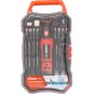 Egyenes mini csiszoló, fúrás és csiszolás tartozékokkal, 8 V, 1500 mAh