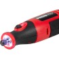 Egyenes mini csiszoló, fúrás és csiszolás tartozékokkal, 8 V, 1500 mAh