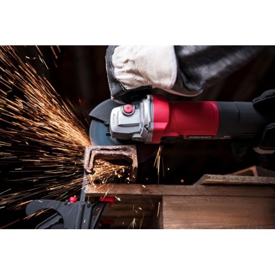 Sarokcsiszoló Worcraft AG08-125P, 710 W, 125 mm, M14