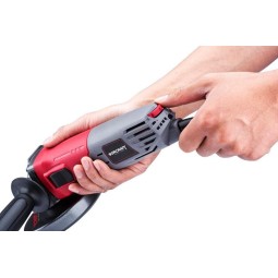 Worcraft AG08-125S sarokcsiszoló, 820 W, 125 mm, M14, fordulatszám-szabályozással