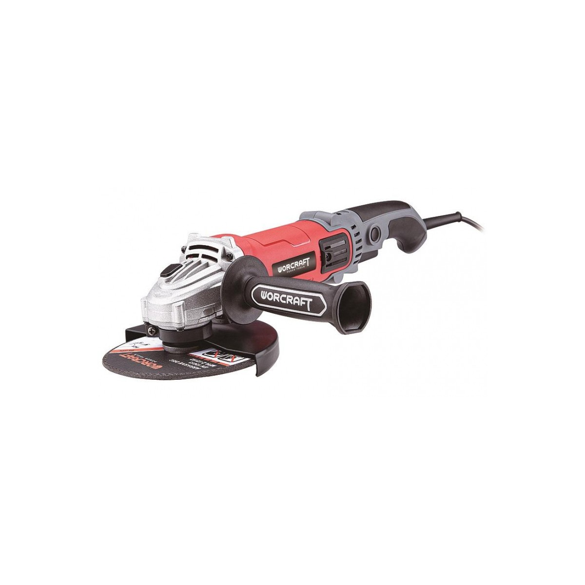 Worcraft AG14-125S sarokcsiszoló, 1400 W, 125 mm