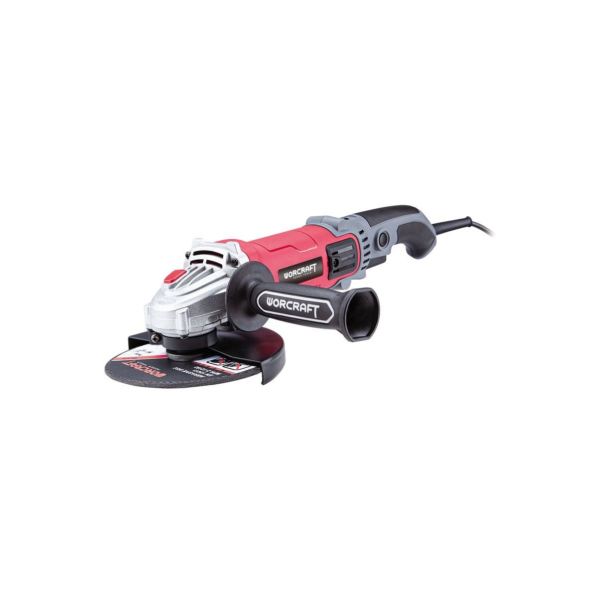 Worcraft AG14-150S sarokcsiszoló, 1400 W, 150 mm, M14, fordulatszám-szabályozással