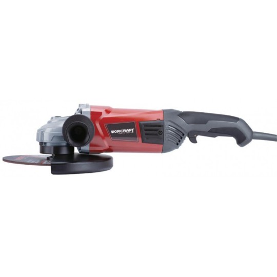 Worcraft AG24-230H sarokcsiszoló, 2400 W, 230 mm, SoftSTART, ipari sorozat