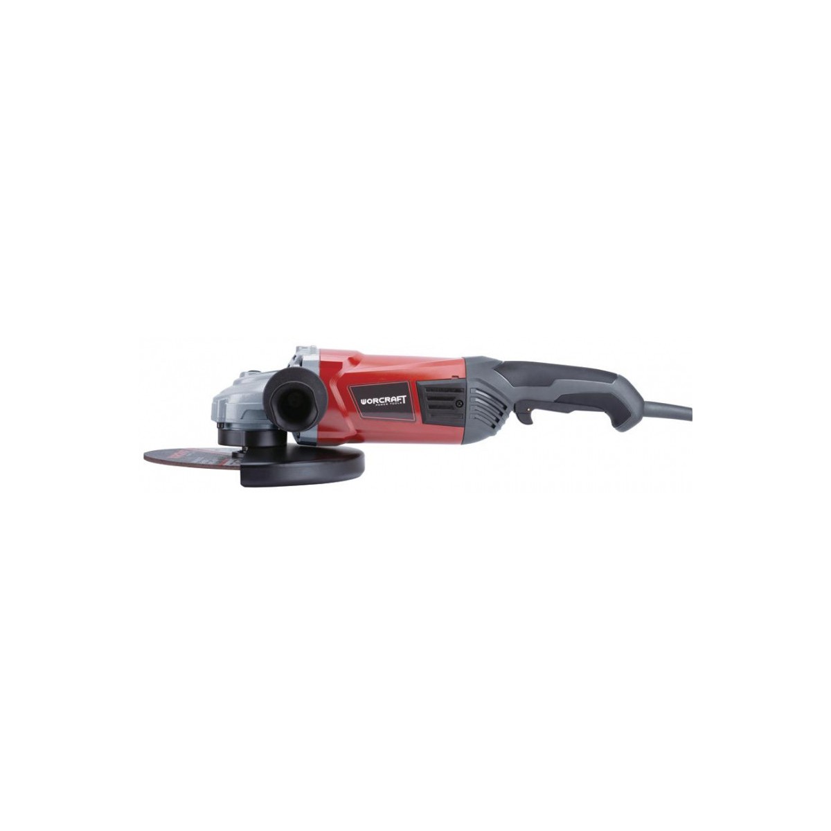 Worcraft AG24-230H sarokcsiszoló, 2400 W, 230 mm, SoftSTART, ipari sorozat