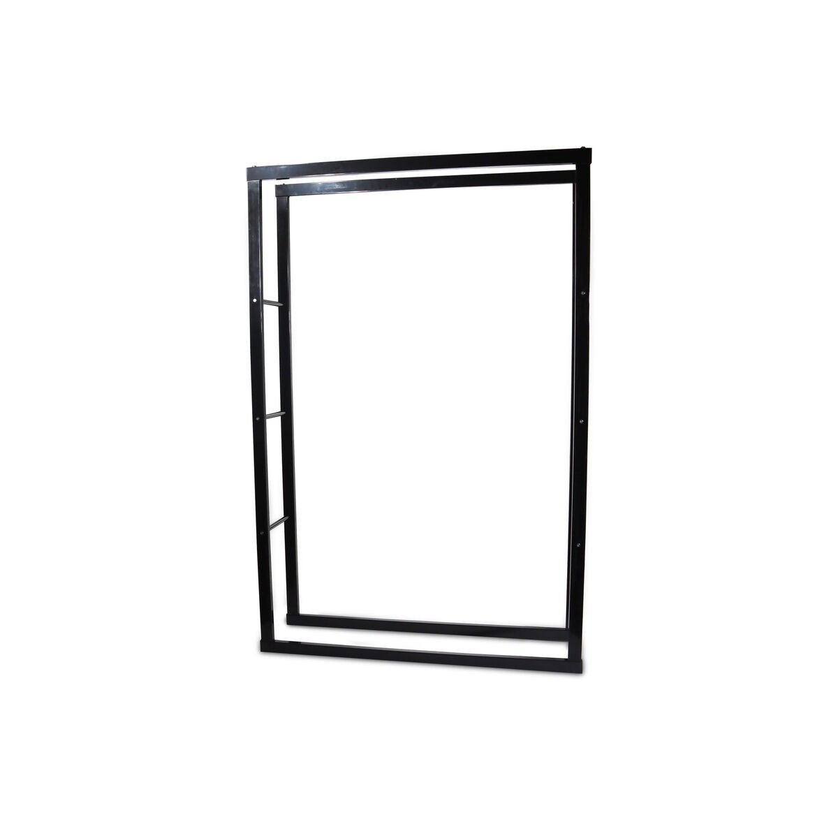 Acél faállvány 100x25x150 cm