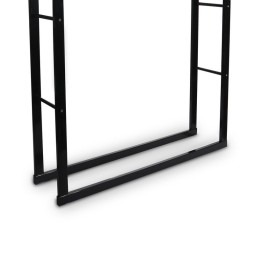Acél faállvány 100x25x150 cm