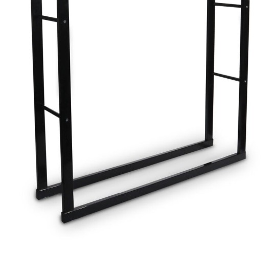 Acél faállvány 100x25x150 cm