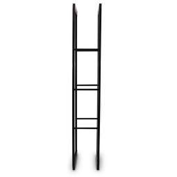 Fekete fatartók, méretei: 40×25×150 cm