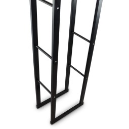Fekete fatartók, méretei: 40×25×150 cm
