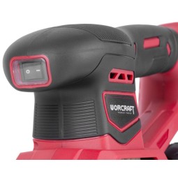 Vibrációs csiszoló Worcraft CFS-S20Li ShareSYS, 20V Li-ion