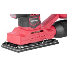 Vibrációs csiszoló Worcraft CFS-S20Li ShareSYS, 20V Li-ion